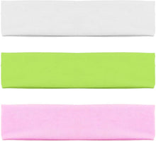 Load image into Gallery viewer, Stretchy Elastic Solid Headbands, Cotton Sports Hairband for Women Girls, Suitable for Yoga, Pilates, Running, Cycling Y6-TLFD