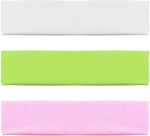 Stretchy Elastic Solid Headbands, Cotton Sports Hairband for Women Girls, Suitable for Yoga, Pilates, Running, Cycling Y6-TLFD