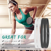 Load image into Gallery viewer, Elastic Sports Headbands 4 Packs Athletic Exercise Sport Football Non-Slip Silicone Grip Thin Headpiece Mini Sweatband Headwear Yoga Outdoor