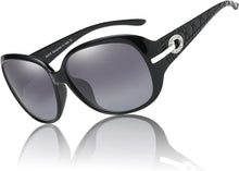 Load image into Gallery viewer, oversized polarised sunglasses for women ladies sunglasses 100% UV400 Protection 6214