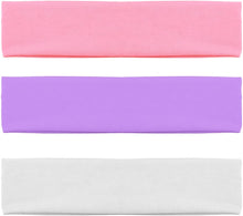 Load image into Gallery viewer, Stretchy Elastic Solid Headbands, Cotton Sports Hairband for Women Girls, Suitable for Yoga, Pilates, Running, Cycling Y6-TLFD