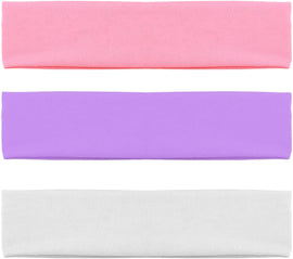 Stretchy Elastic Solid Headbands, Cotton Sports Hairband for Women Girls, Suitable for Yoga, Pilates, Running, Cycling Y6-TLFD