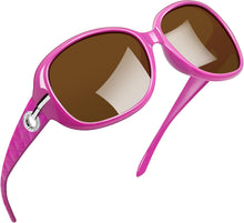 Load image into Gallery viewer, Polarised Sunglasses Womens Trendy Oversized Driving Ladies Sunglasses with UV Protection Big Rectangle Sun Glasses for Women