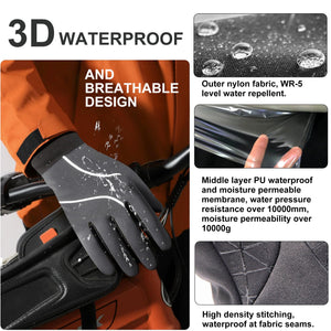 3M Thinsulate Thermal Gloves – Waterproof, Windproof & Touchscreen Winter Gloves for Men & Women
