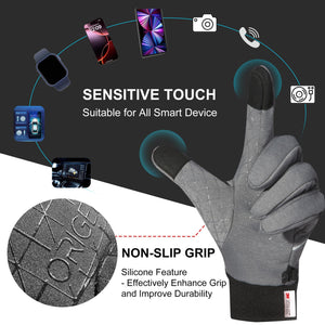 3M Thinsulate Thermal Gloves – Waterproof, Windproof & Touchscreen Winter Gloves for Men & Women