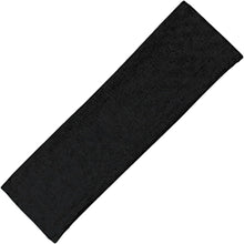 Load image into Gallery viewer, Premium 9 cm Wide Black Sweat Headband - 95% Cotton, 5% Lycra for Ultimate Comfort and Performance For Women &amp; Men Yoga Hair Bands Unisex Kylie Bandeau Sweatband