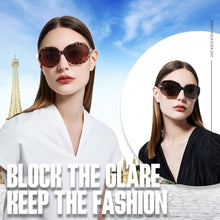 Load image into Gallery viewer, Polarised Sunglasses Womens Trendy Oversized Driving Ladies Sunglasses with UV Protection Big Rectangle Sun Glasses for Women