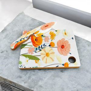 28CM Non-Slip Cutting Board Set with Knife - Durability Meets Precision!