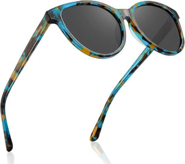 Fashion Sunglasses for Women Polarised UV Protection Ladies Eyewear for Photography Wandern Travelling Driving,Category 3