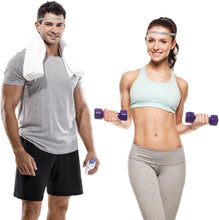 Load image into Gallery viewer, Elastic Sports Headbands 4 Packs Athletic Exercise Sport Football Non-Slip Silicone Grip Thin Headpiece Mini Sweatband Headwear Yoga Outdoor