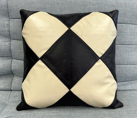 2X Diamonds Original Leather Cushion Covers