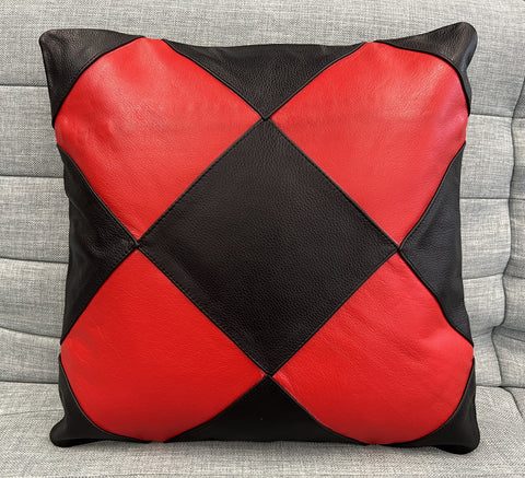 2X Diamonds Original Leather Cushion Covers