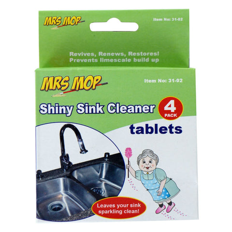 Shiny Sink Descaler Tablets - Deep Clean & Sparkle for a Fresh Kitchen!