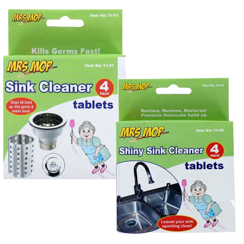 Shiny Sink Descaler Tablets - Deep Clean & Sparkle for a Fresh Kitchen!