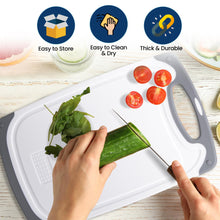 Load image into Gallery viewer, Ultimate 3-Piece Easy Grip Chopping Board Set with Peeler - Food Safe &amp; Durable