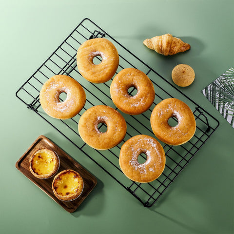 VINSANI Premium Collapsible Cooling Rack - Space-Saving & Non-Stick Design!