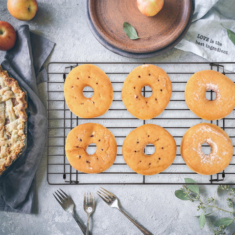 VINSANI Premium Collapsible Cooling Rack - Space-Saving & Non-Stick Design!