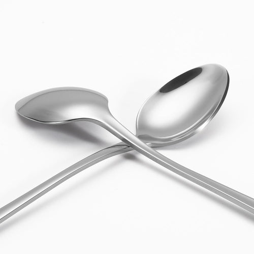 Vinsani Premium 12-Piece Long Handle Latte Spoon Set - Elegant & Durable