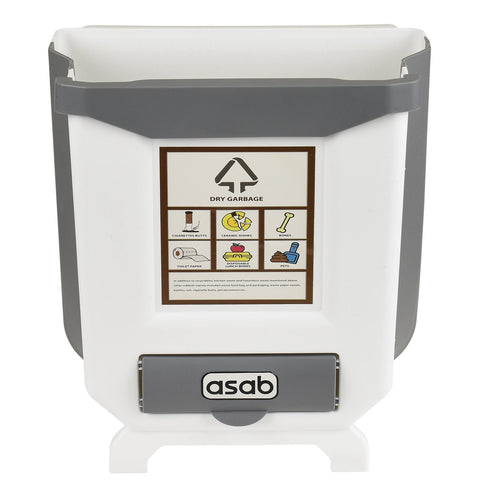 Space-Saving Foldable Trash Bin: Compact & Hangable Design for Every Kitchen!