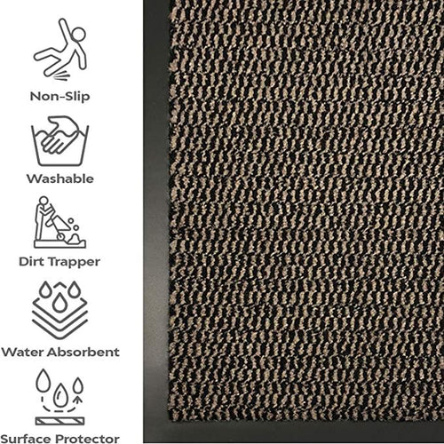Ultra-Durable 60x120 Rust Barrier Mat - Non-Slip, Moisture & Dirt Absorbent