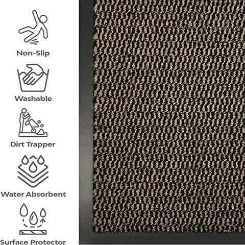 Ultra-Durable 60x120 Rust Barrier Mat - Non-Slip, Moisture & Dirt Absorbent