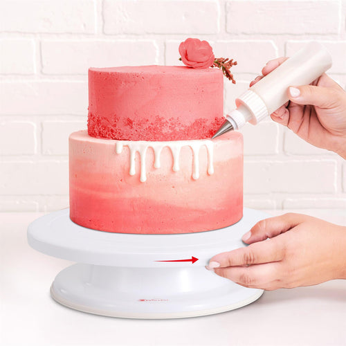 VINSANI Professional 360° Cake Turntable - Effortless Decorating & Display