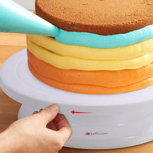 Load image into Gallery viewer, VINSANI Professional 360° Cake Turntable - Effortless Decorating &amp; Display