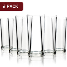 Load image into Gallery viewer, Vinsani Hiball Glass Set - Timeless Design for Cocktails &amp; Desserts (Set of 6)