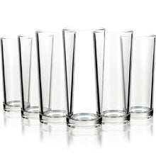 Load image into Gallery viewer, Vinsani Hiball Glass Set - Timeless Design for Cocktails &amp; Desserts (Set of 6)