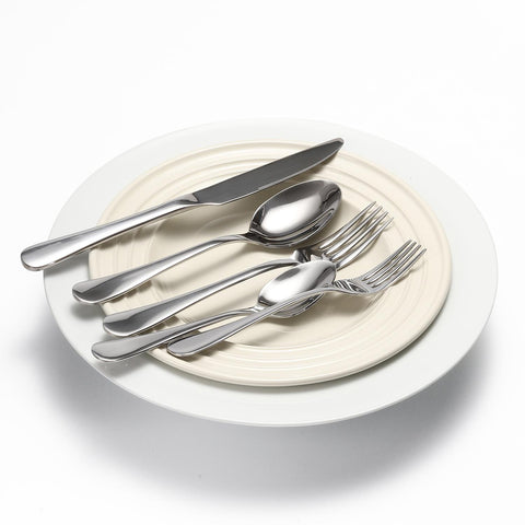 Vinsani 20-Piece Elegant Stainless Steel Cutlery Set - Complete Dining Solution