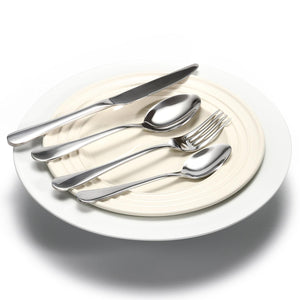 Vinsani Elegant 24-Piece Stainless Steel Cutlery Set - Perfect for Any Occasion