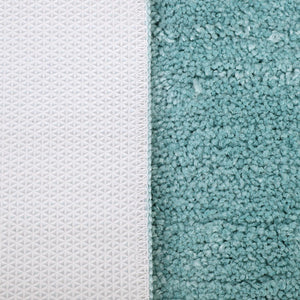 Vinsani Ultra-Soft Microfiber Bath Mat - Luxurious Comfort in Light Blue
