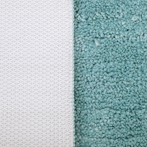 Vinsani Ultra-Soft Microfiber Bath Mat - Luxurious Comfort in Light Blue