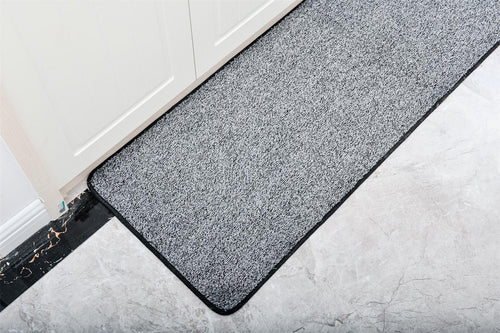 Magic Clean Step Mat: Absorbent Non-Slip Door Mat – Light Grey 45x150 cm