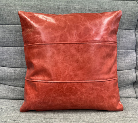 2x Stripes Leather Sofa High Quality Cushion Covers