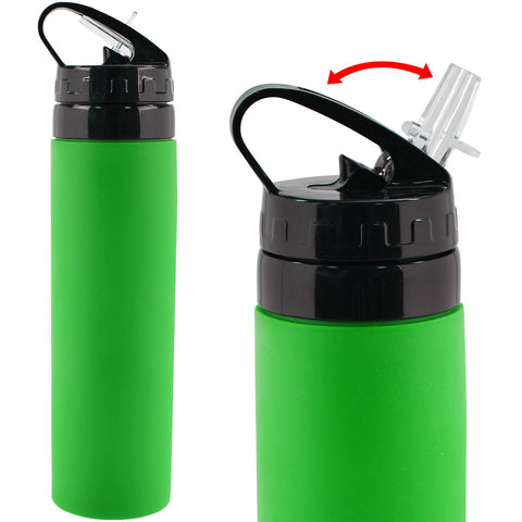 Ultimate Portable Silicone Squeezy Water Bottle - Hands-Free Hydration!