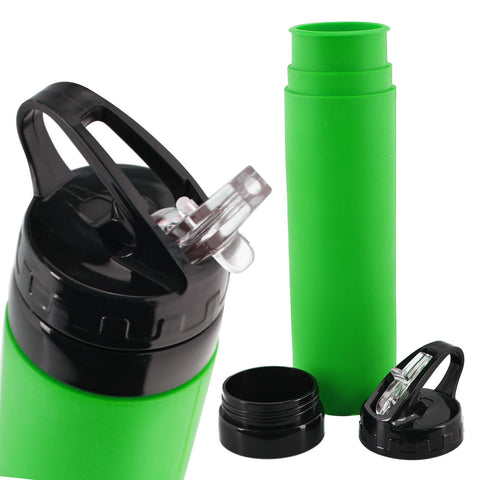 Ultimate Portable Silicone Squeezy Water Bottle - Hands-Free Hydration!