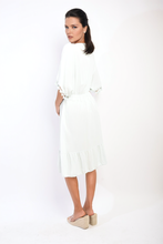 Load image into Gallery viewer, ikrush-maja-v-neck-short-sleeve-midi-dress-with-tassel-detail-1710592250-DSC3208.png