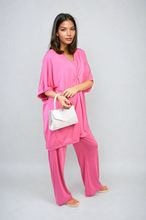 Load image into Gallery viewer, ikrush-tiana-twist-front-plunge-neckline-top-and-trouser-co-ord-set-1712173246-DSC4158.png