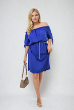 Load image into Gallery viewer, ikrush-gabriela-off-shoulder-knot-cuff-mini-dress-17142165612404-249.jpg
