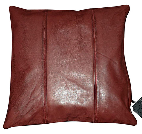 2x Stripes Leather Sofa High Quality Cushion Covers