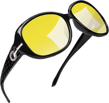 Load image into Gallery viewer, Polarised Sunglasses Womens Trendy Oversized Driving Ladies Sunglasses with UV Protection Big Rectangle Sun Glasses for Women