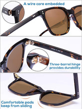 Load image into Gallery viewer, Retro Polarised Sunglasses for Women UV400 Protection Driving Outdoor Acetate Frame