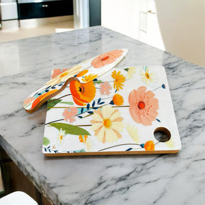 28CM Non-Slip Cutting Board Set with Knife - Durability Meets Precision!