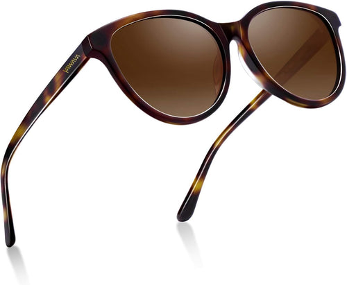 Fashion Sunglasses for Women Polarised UV Protection Ladies Eyewear for Photography Wandern Travelling Driving,Category 3