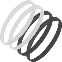 Load image into Gallery viewer, Elastic Sports Headbands 4 Packs Athletic Exercise Sport Football Non-Slip Silicone Grip Thin Headpiece Mini Sweatband Headwear Yoga Outdoor