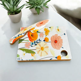 28CM Non-Slip Cutting Board Set with Knife - Durability Meets Precision!
