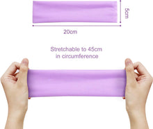 Load image into Gallery viewer, 14 PCS Yoga Cotton Headbands Elastic Stretch Sweatband Hairband Mixed Colors Ballet Head Band for Women/Girls Sports/Pilates/Fitness