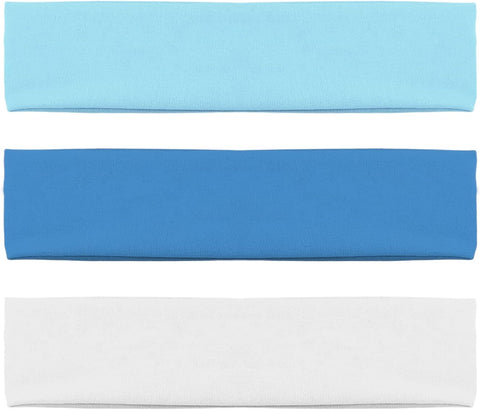 Stretchy Elastic Solid Headbands, Cotton Sports Hairband for Women Girls, Suitable for Yoga, Pilates, Running, Cycling Y6-TLFD