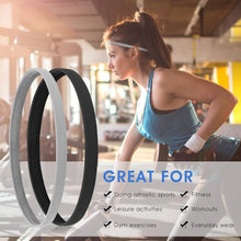 Load image into Gallery viewer, Elastic Non-Slip Sports Headbands Athletic Exercise Sport Football Silicone Grip Mini Sweatband Headwear Outdoor